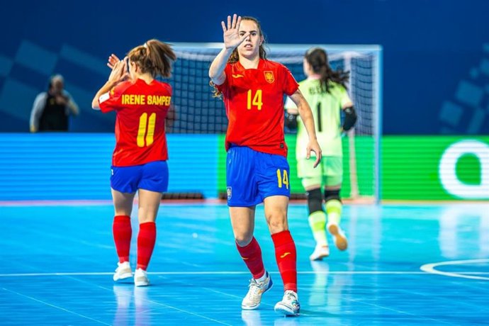 La selección española femenina de fútbol sala debuta con una victoria frente a Tailandia en el Mundial de Filipinas