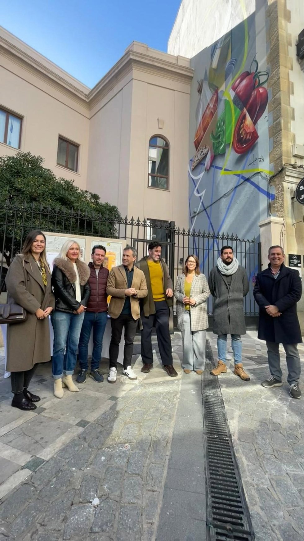 Imagen del segundo mural de 'Jaén se pinta'.