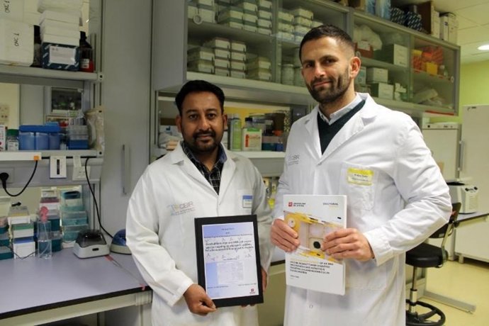 Los investigadores del CIBIR Tom K. Raju y Srdan Tadic