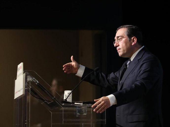 Archivo - El ministro de Asuntos Exteriores, Unión Europea y Cooperación, José Manuel Albares