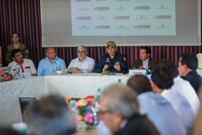 Mandatario participó en reunión intergubernamental con autoridades regionales, provinciales y distritales de Cajamarca para atender sus principales demandas.