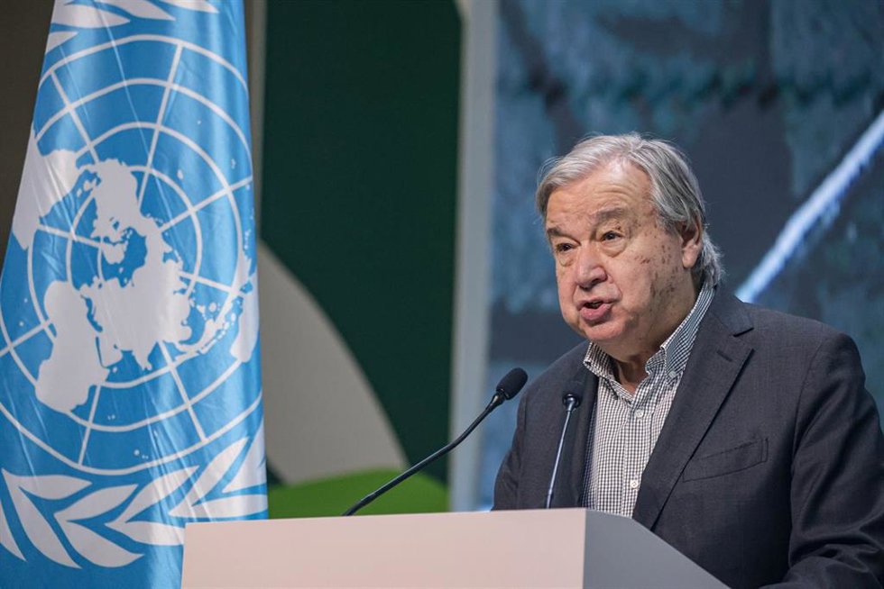 El secretario general de Naciones Unidas, António Guterres