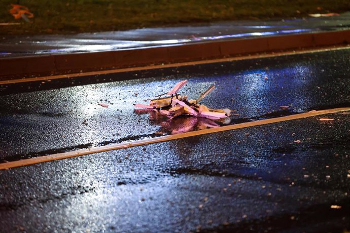 Imagen de archivo del ataque de un dron ucraniano en Moscú 