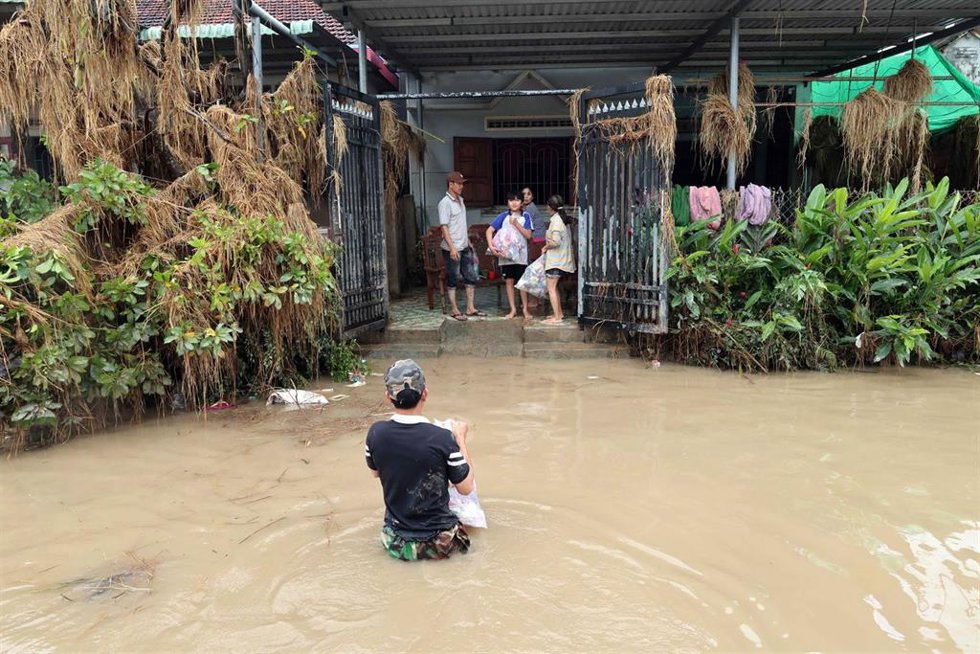 Imagen de archivo de inundaciones en Vietnam, noviembre de 2025