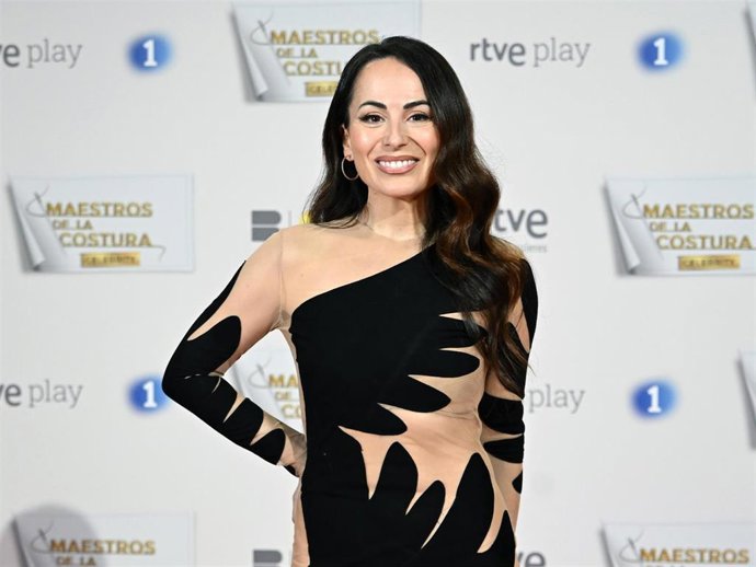 Archivo - María Escoté posa en el photocall durante la presentación de ‘Maestros de la Costura Celebrity’, a 09 de enero de 2025, en Madrid (España).