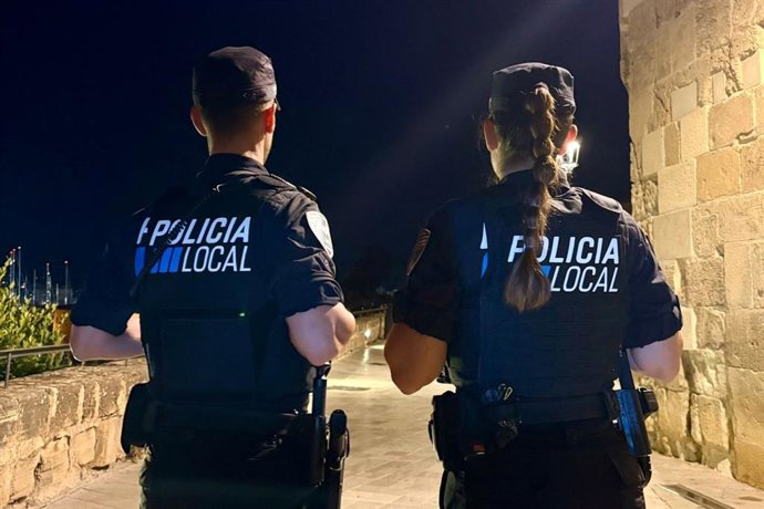 Agentes de la Policía Local de Palma