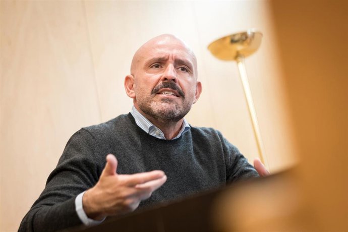 El vicesecretario de Educación e Igualdad del Partido Popular, Jaime de los Santos, en una entrevista a Europa Press.