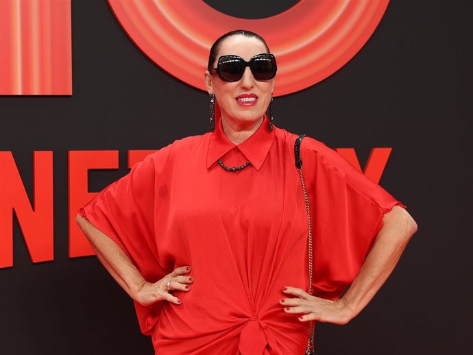 Archivo - Rossy de Palma durante la fiesta que organiza Netflix para celebrar el 10º aniversario de su llegada a España, a 10 de junio de 2025, en Madrid (España).