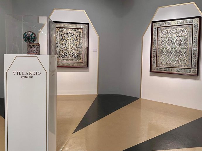 Algunas de las obras que conforman las muestra 'Lantern' en Sharjah.