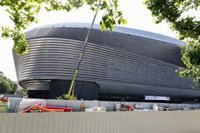 Florentino Pérez desmiente que la remodelación del Bernábeu se haya ido "de 575 a 1.300 millones"
