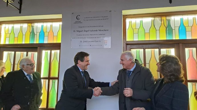 Inauguración del Centro Cervantino en Almodóvar del Campo