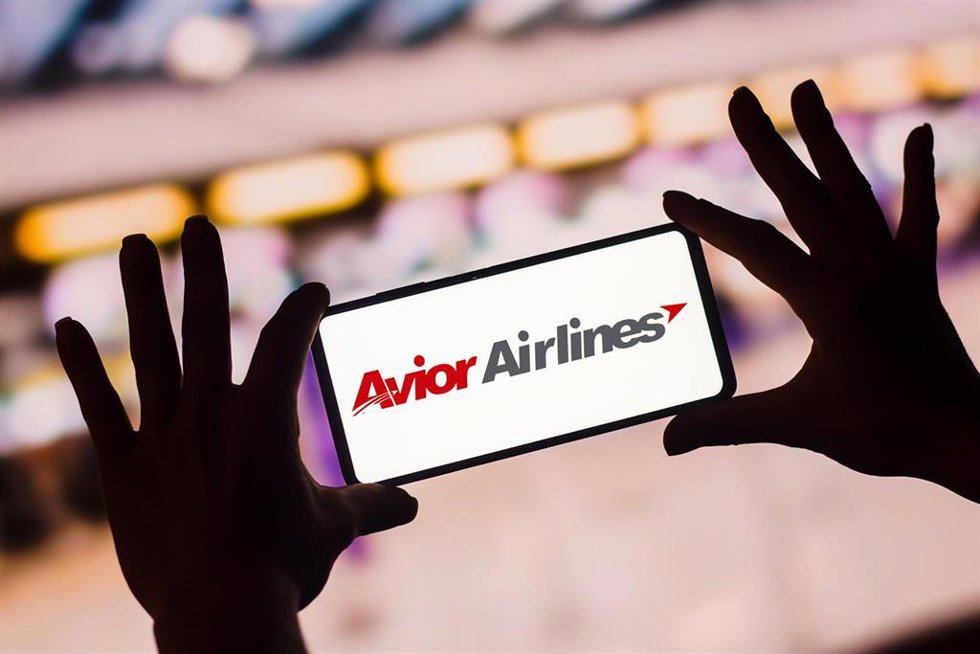 Archivo - Logotipo de la aerolínea venezolana Avior Airlines