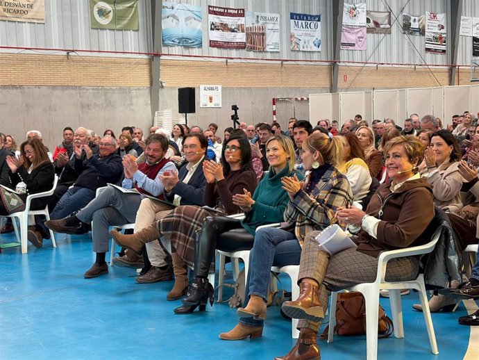 Acto de Aragón Existe y Teruel Existe este domingo en Alhama de Aragón.