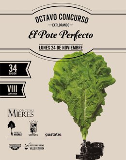 Cartel del VIII edición del concurso 'Explorando el pote perfecto'.