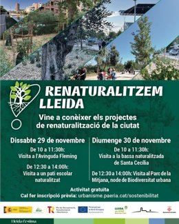 Imagen de las jornadas renaturalitzem Lleida