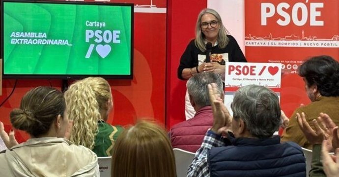 La portavoz del Grupo Municipal Socialista en el Ayuntamiento de Cartaya (Huelva), Pepa González Bayo.