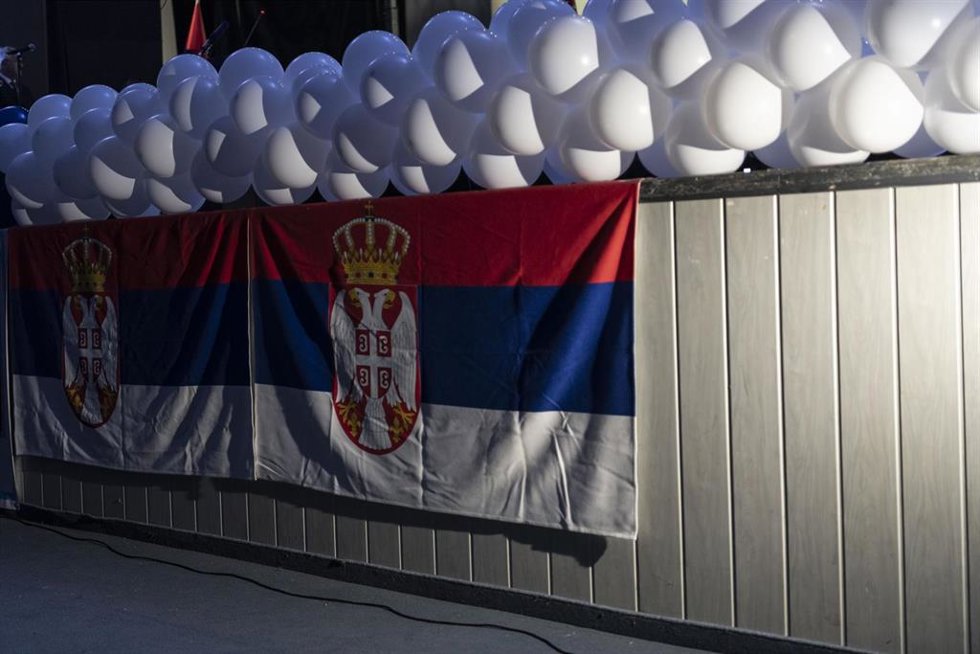 Archivo - Bandera de Serbia