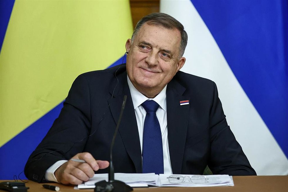 Archivo - El presidente saliente de la República Srpska, Milorad Dodic