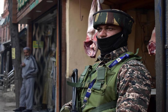 Archivo - Un soldado paquistaní