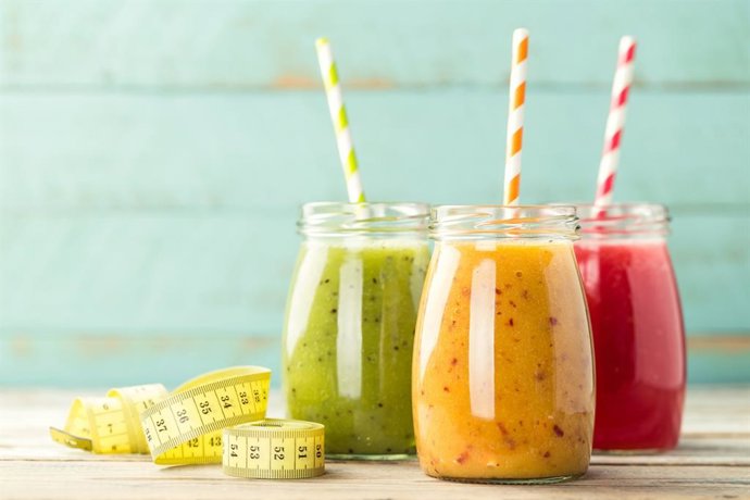 Archivo - Detox smoothies batidos
