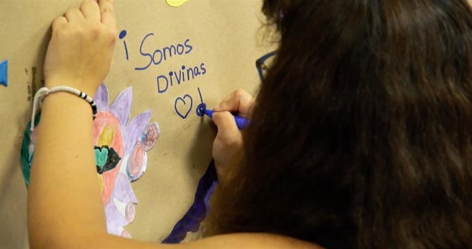 Imagen del vídeo de la Federación Salud Mental Castilla y León con motivo del 25N.