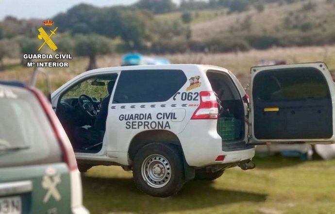 Un vehículo del Seprona