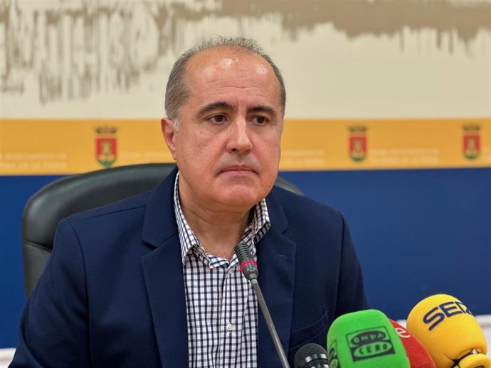 El portavoz del Ayuntamiento de Talavera, Jesús García-Barroso.