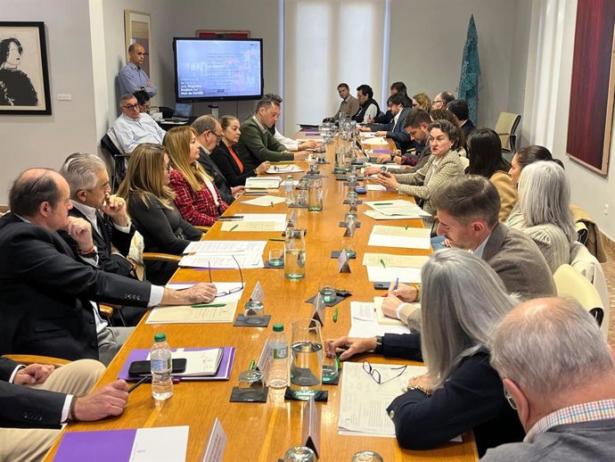 Foto de la reunió de la comissió general