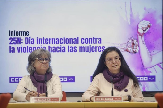 CCOO afirma que solo una de las tres mujeres asesinadas por sus parejas en Madrid había presentado denuncia previa