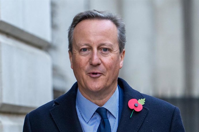 El ex primer ministro de Reino Unido David Cameron (archivo)