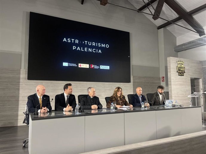 Presentación del proyecto 'Astroturismo Palencia, Camino de las Estrellas'.