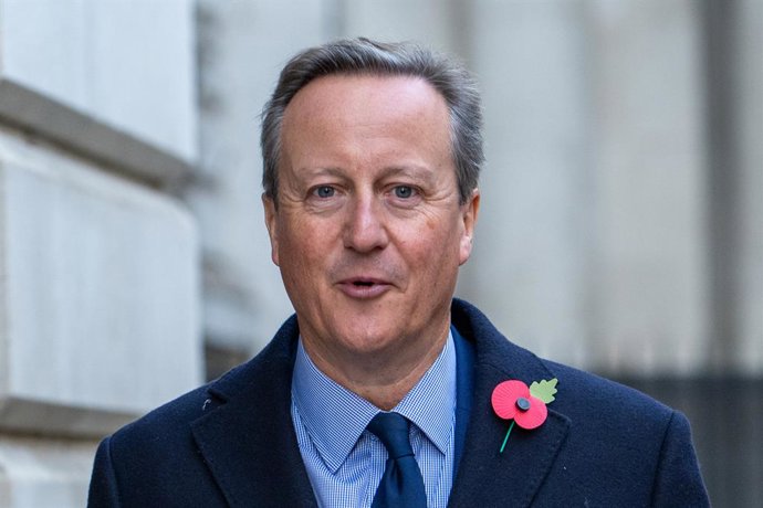 Ex-primeiro-ministro do Reino Unido, David Cameron (arquivo)