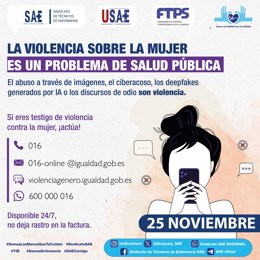 Técnicos en cuidados de enfermería subrayan su papel en la detección temprana de víctimas de violencia contra la mujer