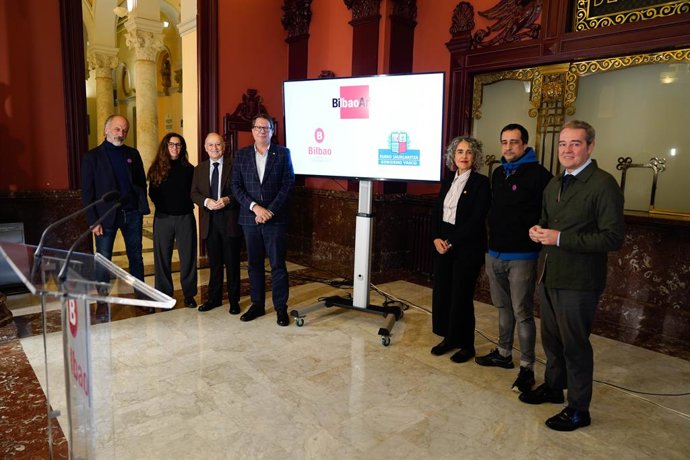 BilbaoArte Arte Ekoizpeneko Zentroa indartzeko akordioa aurkeztu dute
