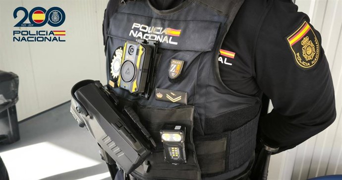 Foto de recurso de un policía nacional