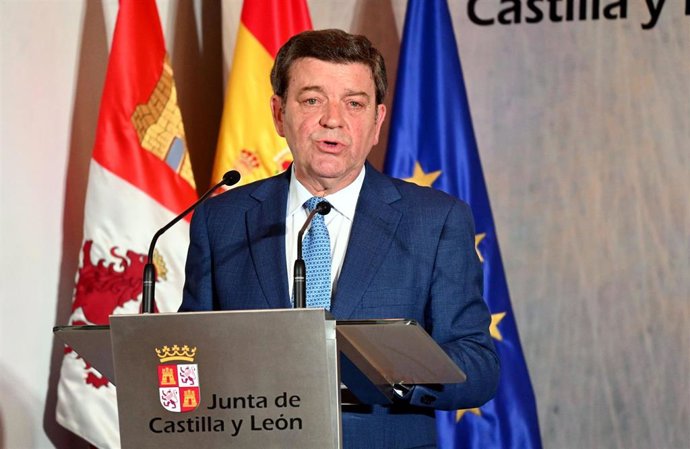 Archivo - Consejero de la Presidencia, Luis Miguel González Gago, en el acto de recuerdo a víctimas del terrorismo