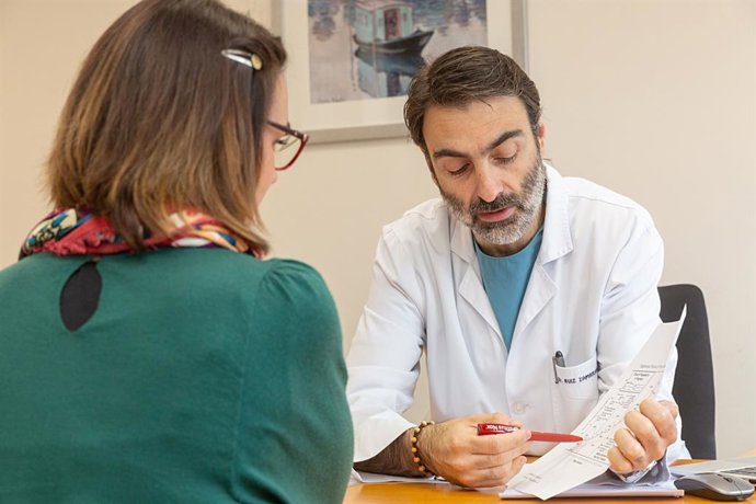 Consulta ginecólogo.