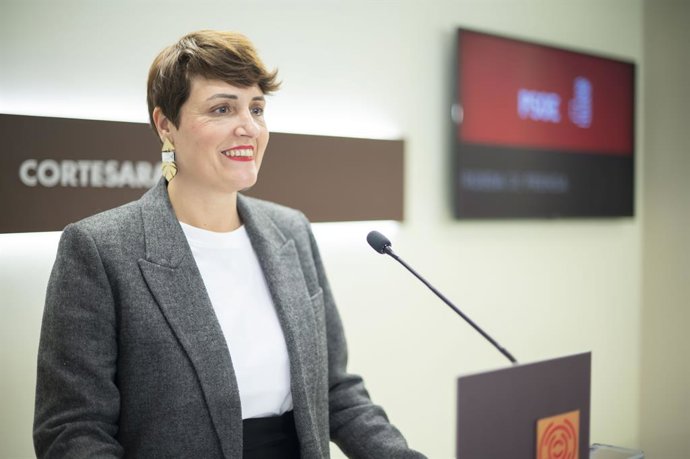 La portavoz adjunta del PSOE Aragón, Leticia Soria.
