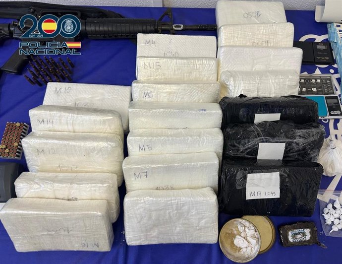 Droga incautada en una operación policial