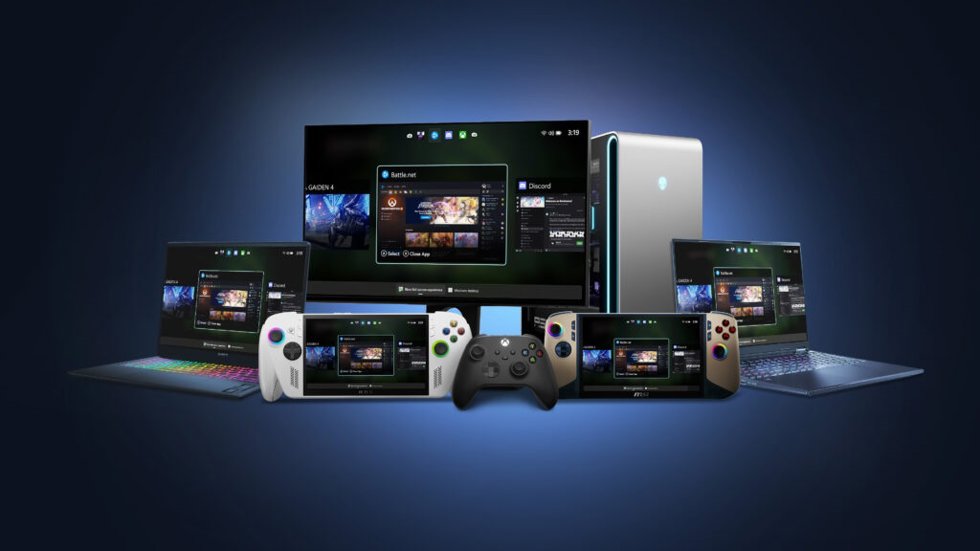 La experiencia de pantalla completa de Xbox para dispositivos con Windows 11.