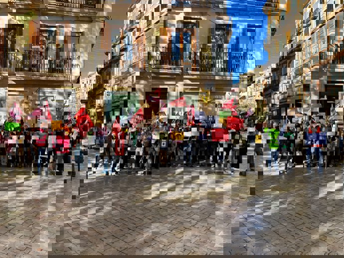 Concentración frente a la OAC de Cort.