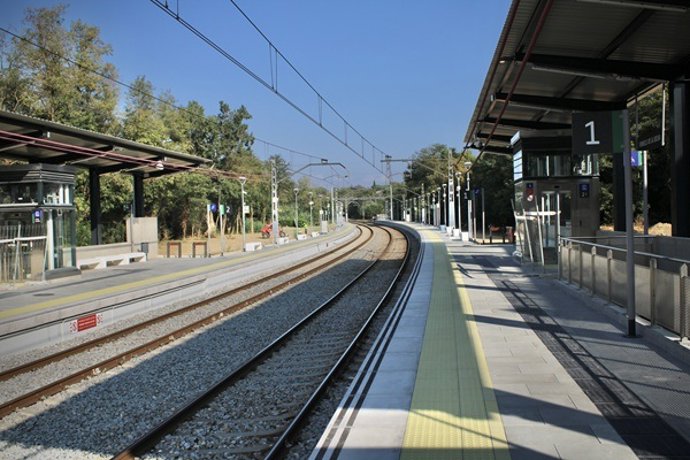 Adif pone en servicio las nuevas instalaciones de la estación de Fornells de la Selva (Girona)