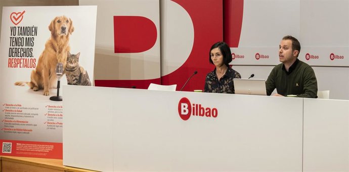 El área de Salud y Consumo del Ayuntamiento de Bilbao presenta la nueva campaña 'Yo también tengo derechos, respétalos'.