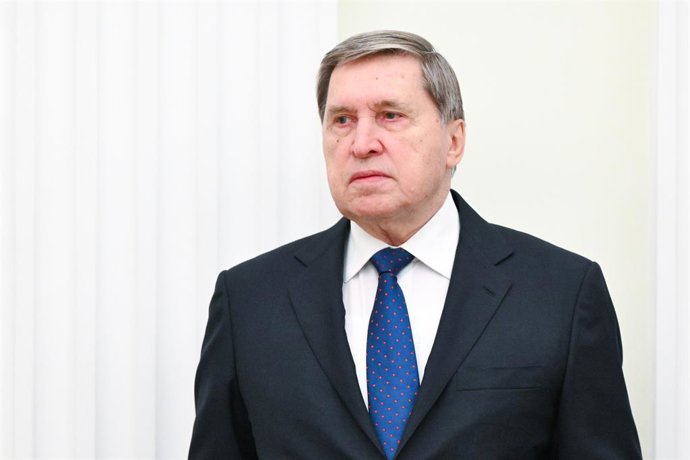 RUSSIA, MOSCOW - NOVEMBER 18, 2025: Russian Presidential Aide Yuri Ushakov attends a meeting between Russia's President Vladimir Putin and heads of delegations to the 24th meeting of the SCO Council of Heads of Government at the Kremlin Senate