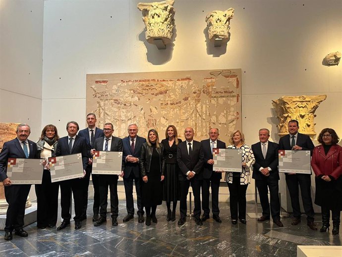 Entrega de los IX Premios Pyme del Año 2025, celebrada en el Museo del Teatro Romano de Cartagena