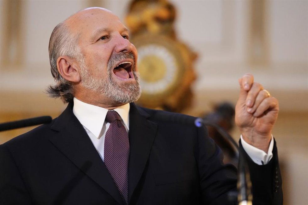 Archivo - El secretario de Comercio de Estados Unidos, Howard Lutnick 