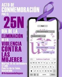 Acto de conmemoración por el 25N de la US