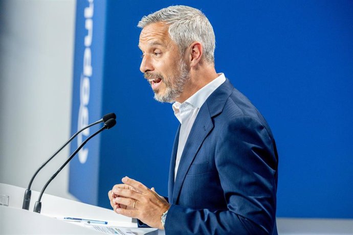 Archivo - El vicesecretario de Hacienda, Vivienda e Infraestructuras del PP, Juan Bravo (Fotografía de Archivo)