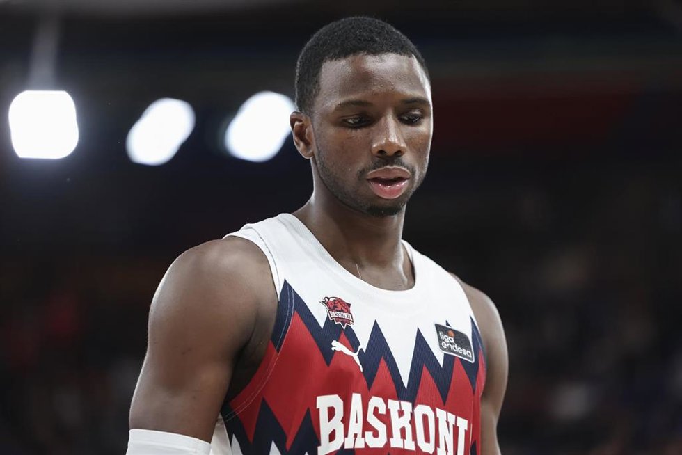 Hamidou Diallo durante un partido del Baskonia