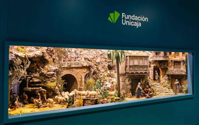 Fundación Unicaja celebra la Navidad con belenes en sus centros culturales y museos.